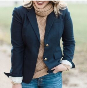 J CREW Schoolboy Navy Blue Blazer  - Brand New with Tags!